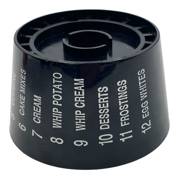 Sunbeam Mixmaster Kitchen Stand Mixer Speed Control Dial Knob Black Replacement - Picture 3 of 9